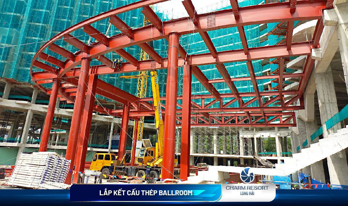 TIẾN ĐỘ CHARM RESORT LONG HẢI (TUẦN 4 THÁNG 09/2022)