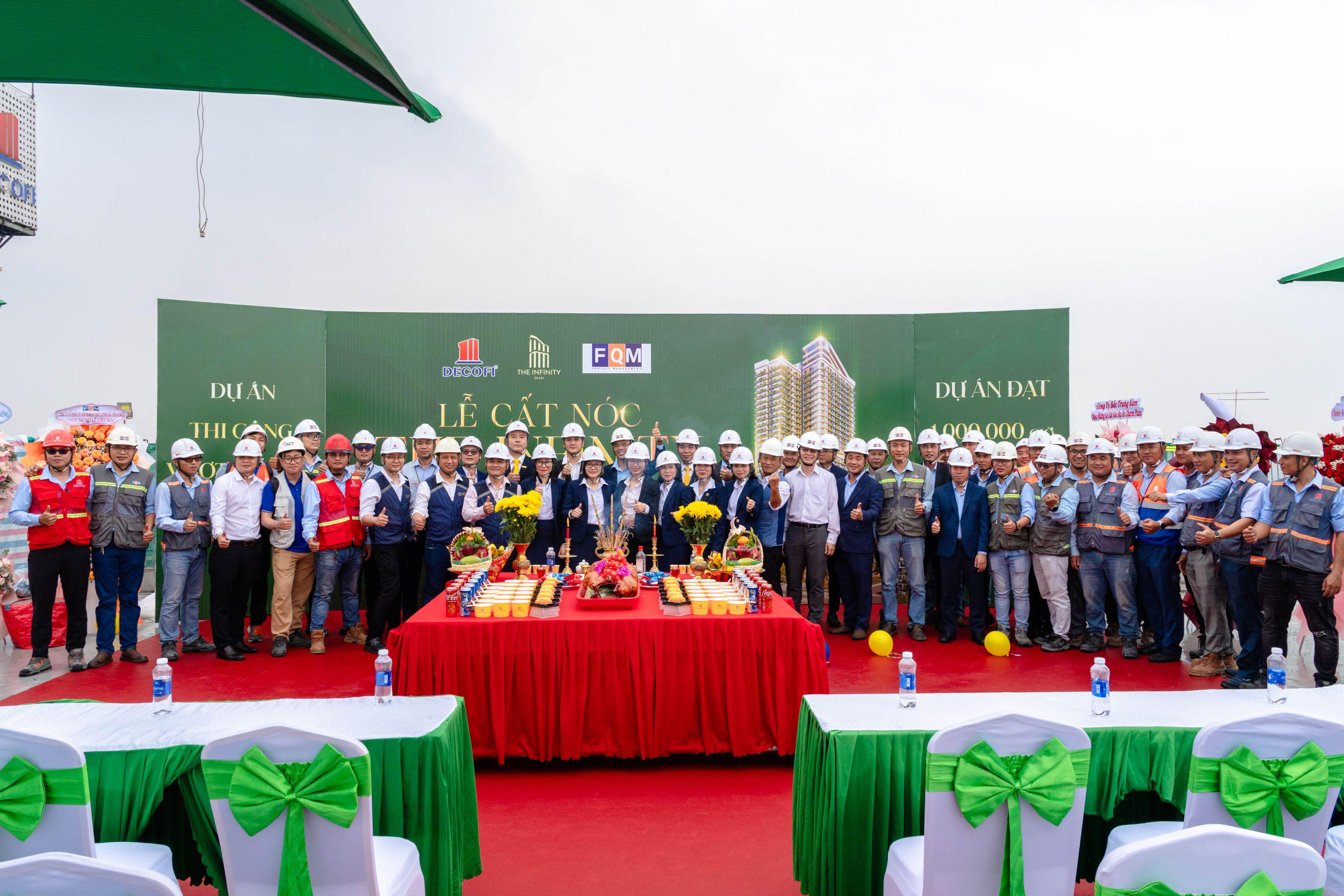THE INFINITY THI CÔNG VƯỢT TIẾN ĐỘ, CẤT NÓC TRƯỚC THỀM TẾT NGUYÊN ĐÁN