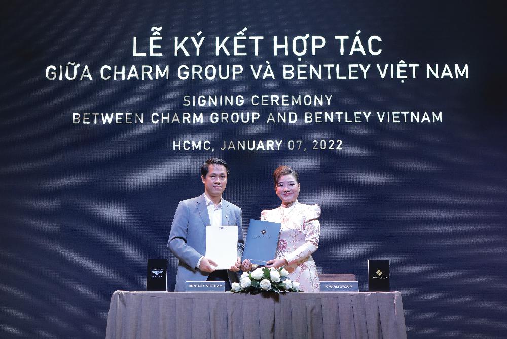Charm Group bắt tay cùng hãng siêu xe Bentley mang tới đặc quyền danh giá cho khách hàng