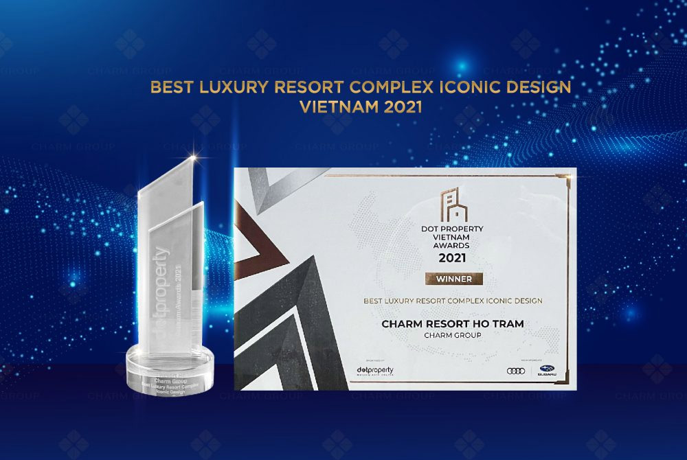 Charm Resort Hồ Tràm Được Vinh Danh Giải Thưởng 