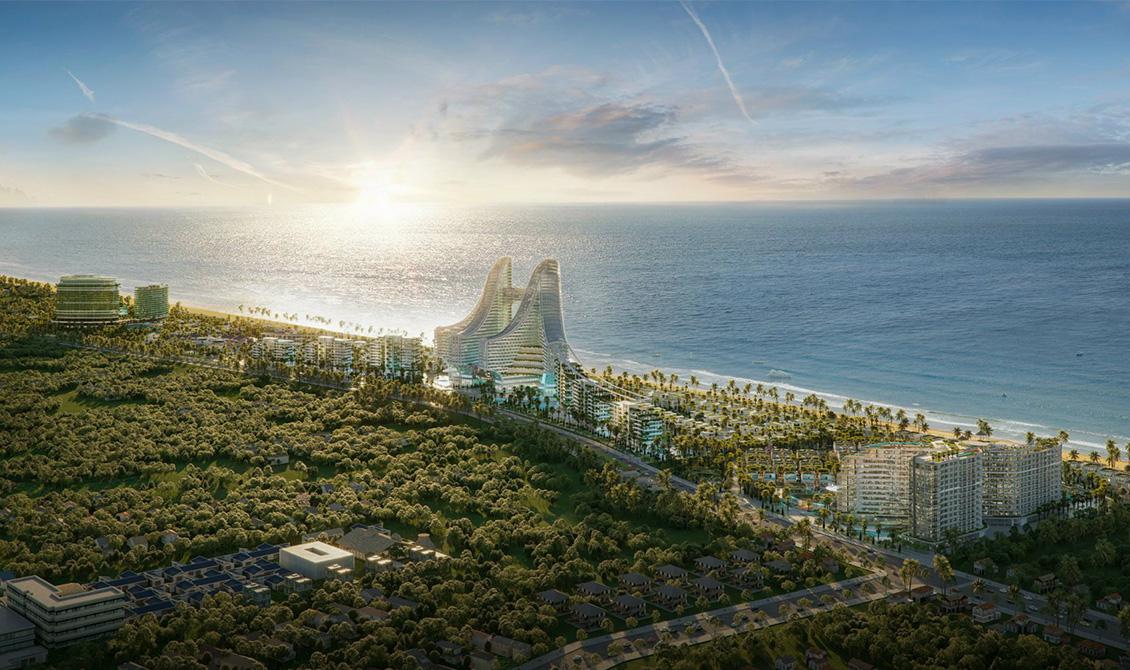 Charm Group ‘rót’ 2 tỷ USD cho tổ hợp nghỉ dưỡng tại Hồ Tràm