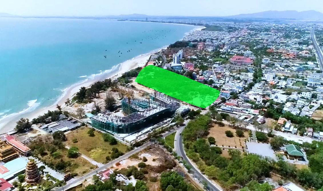 Đón đầu BĐS nghỉ dưỡng gần quảng trường biển ở Long Hải