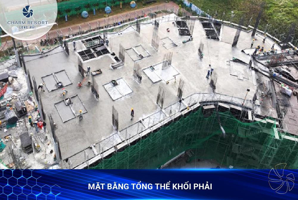 CẬP NHẬP TIẾN ĐỘ THI CÔNG CHARM RESORT LONG HẢI TUẦN 2 THÁNG 01/2022
